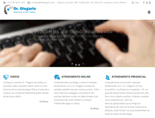 Tablet Screenshot of drolegario.com